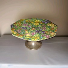 Vintage Cake Stand 1950s foreign possibly German bavarian