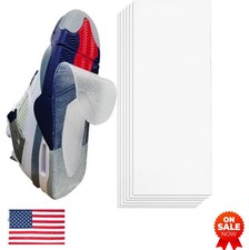 Shoe Sole Protector 6 Sheets 13 x 5.1 In Clear Self Adhesive Non Slip Grip Guard