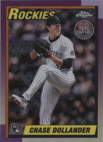 2025 Topps Update Chase Dollander (RC) Debut #US259 Rockies | eBay