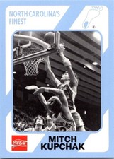1989-90 Collegiate Collection/Coca-Cola North Carolina's - Mitch Kupchak #47