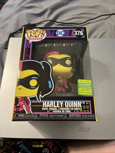 Funko Pop! Vinyl: DC Universe - Harley Quinn 376 Blacklight Summer Convention