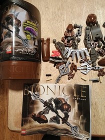 LEGO BIONICLE: Rahkshi Panrahk (8587) Complete With Instructions Purple Kraata 
