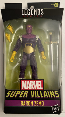 Hasbro Marvel Legends BARON ZEMO 6  Walgreens Super Villains Exclusive NEW 2022