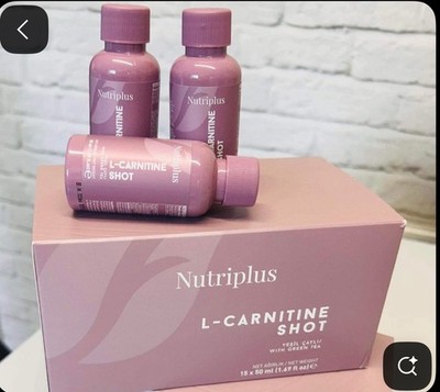 FARMASI   NUTRIPLUS L-CARNITINE SHOTS w/GREEN TEA  NEW RELEASE! 