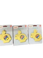 Magic Years Silicone Baby Teether Toy Bunny 3 Pack