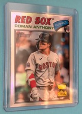 2026 Topps Heritage Roman Anthony Rookie Chrome Refractor #86 Red Sox (RC)