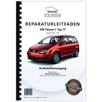 VW Touran Typ 1T 2003-2015 Kraftstoffversorgung Dieselmotoren Reparaturanleitung