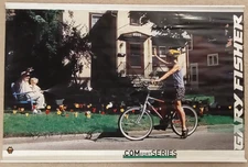 Vintage Bike Gary-Fisher Dealer Shop Sign Banner