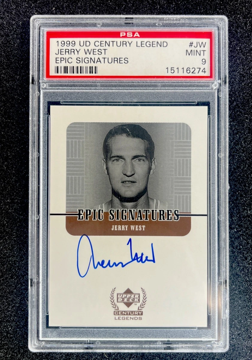 Upper Deck Jerry West Basketball Autographed Sports Trading Cards