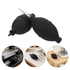2pcs Coffee Maker Air Blower Pump Dust Cleaner Bulb Blower with Long & Short