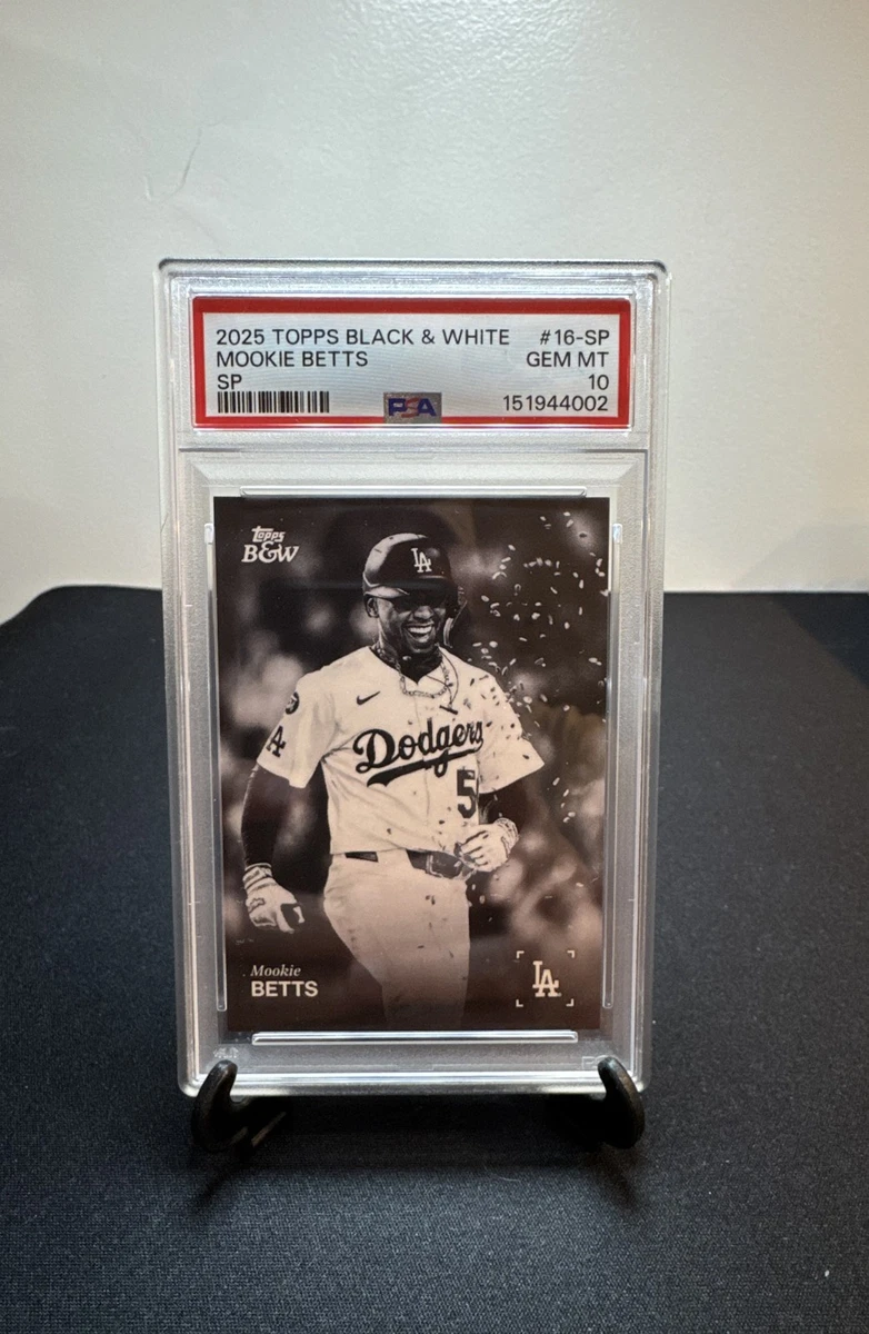 Mookie Betts 10 Graded Baseball Sports Trading Cards & Accessories 