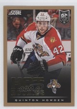2013-14 Score Hot Rookies Gold Quinton Howden #641 0a1
