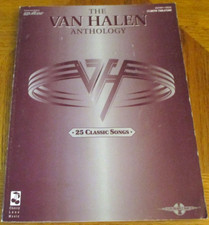 THE VAN HALEN ANTHOLOGY Guitar Tablature Book HARD ROCK -CHERRY LANE 1994 VG 