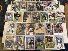 (50) Different Junior Seau Football Cards Base Chargers Lot Collection C
