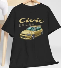 Honda Civic Type R Shirt Japanese Classic Iconic nsx ek9 Racing Car Fan Gift Tee