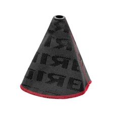 Car Gear Shifter Cover, Dustproof Canvas Fabric Car Shift Knob Boot Dust Black