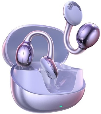 JOYROOM OE3 Clip-On Earbuds, Wireless Open Ear Earbuds Headphones, Purple 