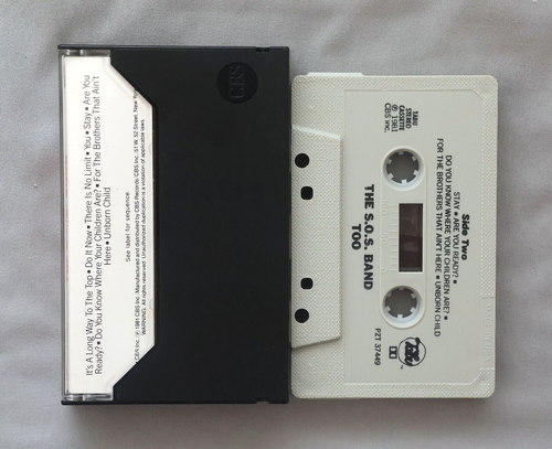 S.O.S. Band: Too. Cassette Tape. - Picture 2 of 2
