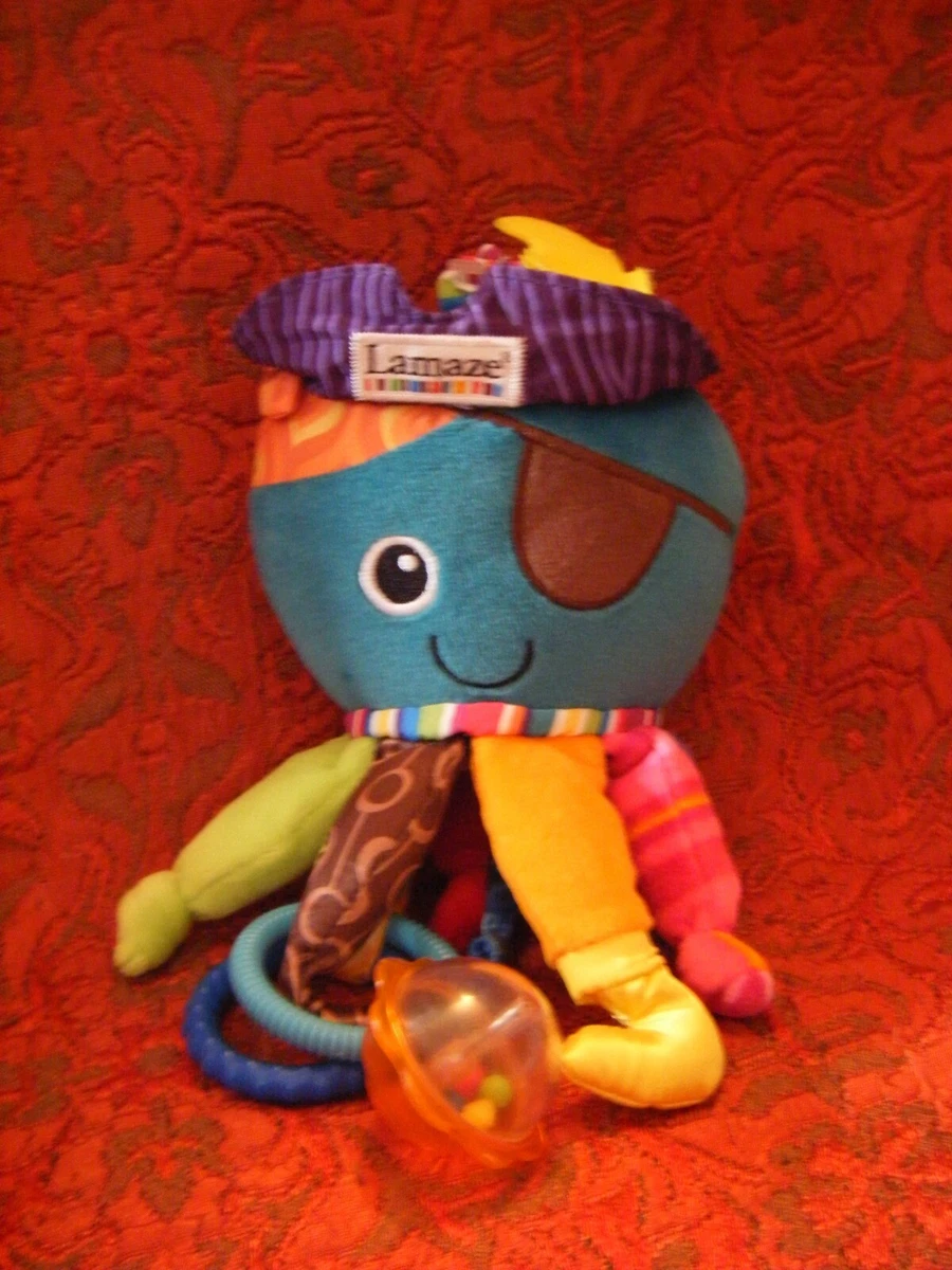 Lamaze sensory car seat toy pram toy lamaze octopus pirate 10