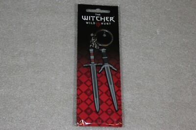 The Witcher 3 - Keyring Swords NEW SEALED OFFICIAL.