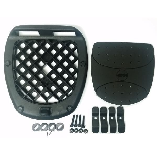 Produktbild von SATKIT 0889WPC Silber Universal Motorrad Roller Koffer XXL 46 Liter Motorrad Für 2 Helme