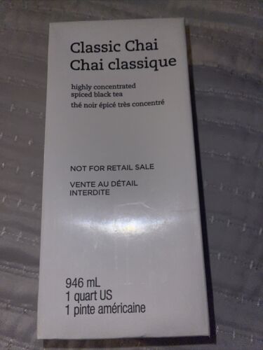Starbucks Classic Chai Tea Highly Concentrated Spiced Black Tea 1Q BB 06/2025