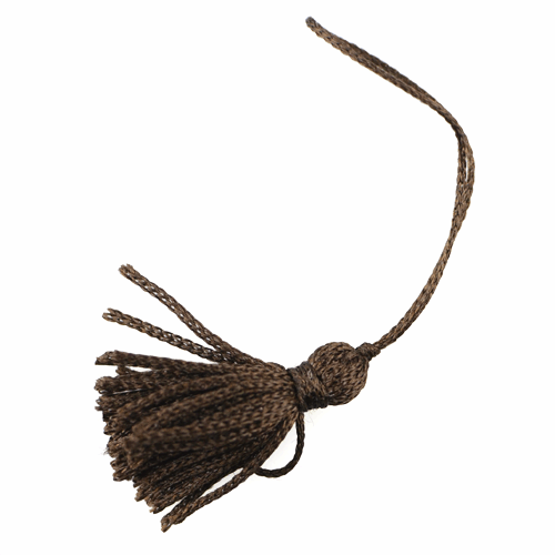 2" Hochwertige Mini Quaste Ringe an Kordel 12 Stck. - Farben wählbar - Bild 6 von 16