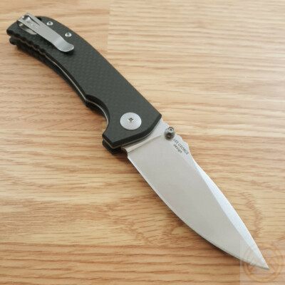 Spartan Blades Astor Folding Knife 3.75'' 154CM Steel Blade G10/Carbon F Handle