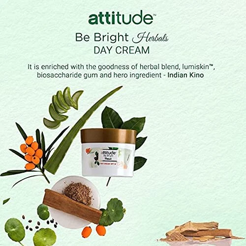 Amway Attitude Be Bright Herbals Day & Night Cream SPF15, 50gm combo - Image 2 of 4