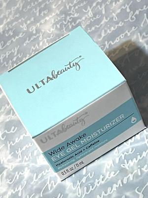Ulta Beauty Wide Awake EYE GEL MOISTURIZER with Hyaluronic Acid & Emollients NEW