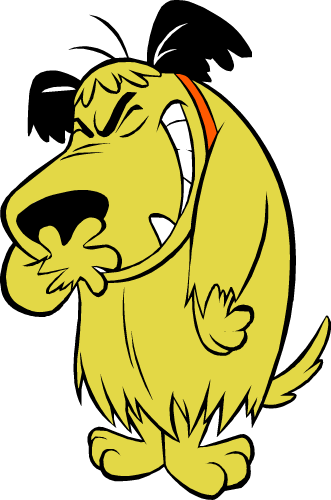 T-Shirt Mutley Wacky Races TV Cartoon Figur Aufbügeln Transfer - Bild 1 von 1