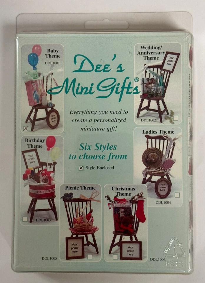 Dollhouse Miniature - Dee's Mini Gifts - Personalized Gift Kit - Baby Theme - Image 3 of 4