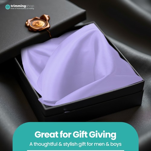 Satin Plain Pocket Square Men Handkerchief Hanky Silky Polyester Fabric Wedding - Picture 129 of 325