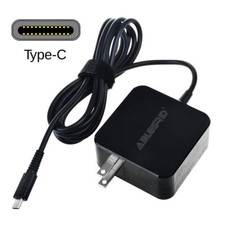 65W Type-C AC Adapter Charger For Dell Chromebook 13 3380 Laptop Power Supply