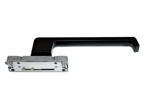 GU Sliding Door Swivel Handle K-13971-02-L-5, Brown, DIN Left, Lockable - Picture 4 of 6