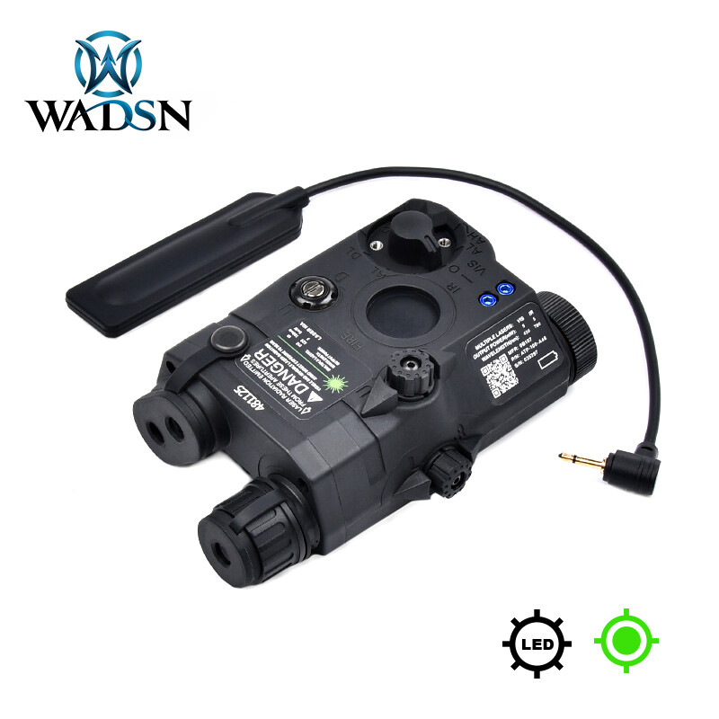 Tactical PEQ-15 Sight Red Green Blue Laser IR Fill Light Strobe
