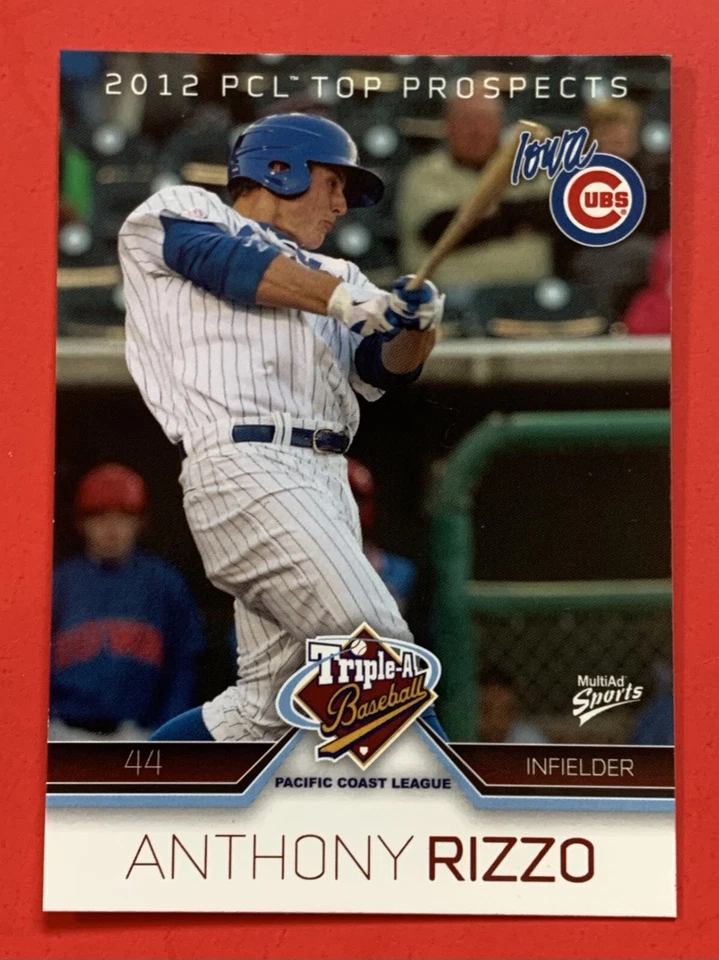 2012 年 Triple A 太平洋海岸联赛顶级前景套装 Mike Trout、Anthony Rizzo🔥 — 第 2/3 张图片
