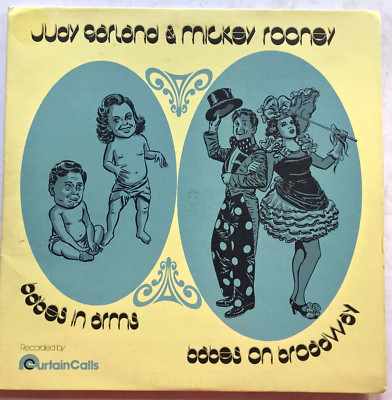 Judy Garland Mickey Rooney Babes In Arms - Babes On Broadway Soundtrack LP -