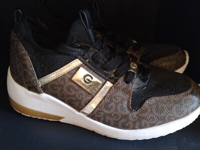 #ad New GBG Los Angeles Black Gold Logo Sneakers Women Size 8.5 $8.00