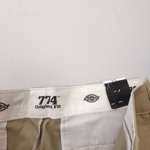 Dickies 774 Original Fit Pants Womens 8 TL Khakis Workwear Tall 34" Inseam NWT - Picture 7 of 9