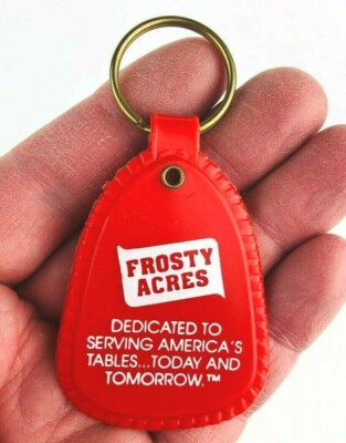 Frosty Acres Vintage Keychain - Food Distributor Supplier Service Co-Op  *Nc2