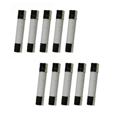 Fast Blow Ceramic Fuse 10pcs 6x30mm F6AL250V 6A 250V Circuit Protection Fuse