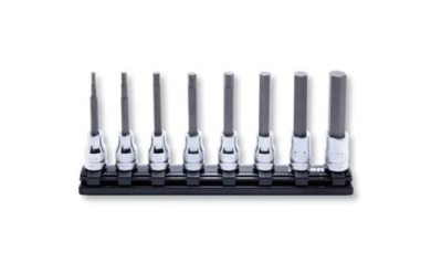 Yamashita Ko-ken Z-EAL Long Hex Bit Socket Rail Set RS3010MZ/8-L75