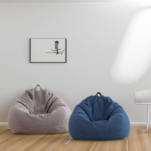 Pouf Con Imbottitura ECO, Pouf, Poltrona Relax, Cuscino Da Pavimento, 90 X 110 X - Foto 6 di 12