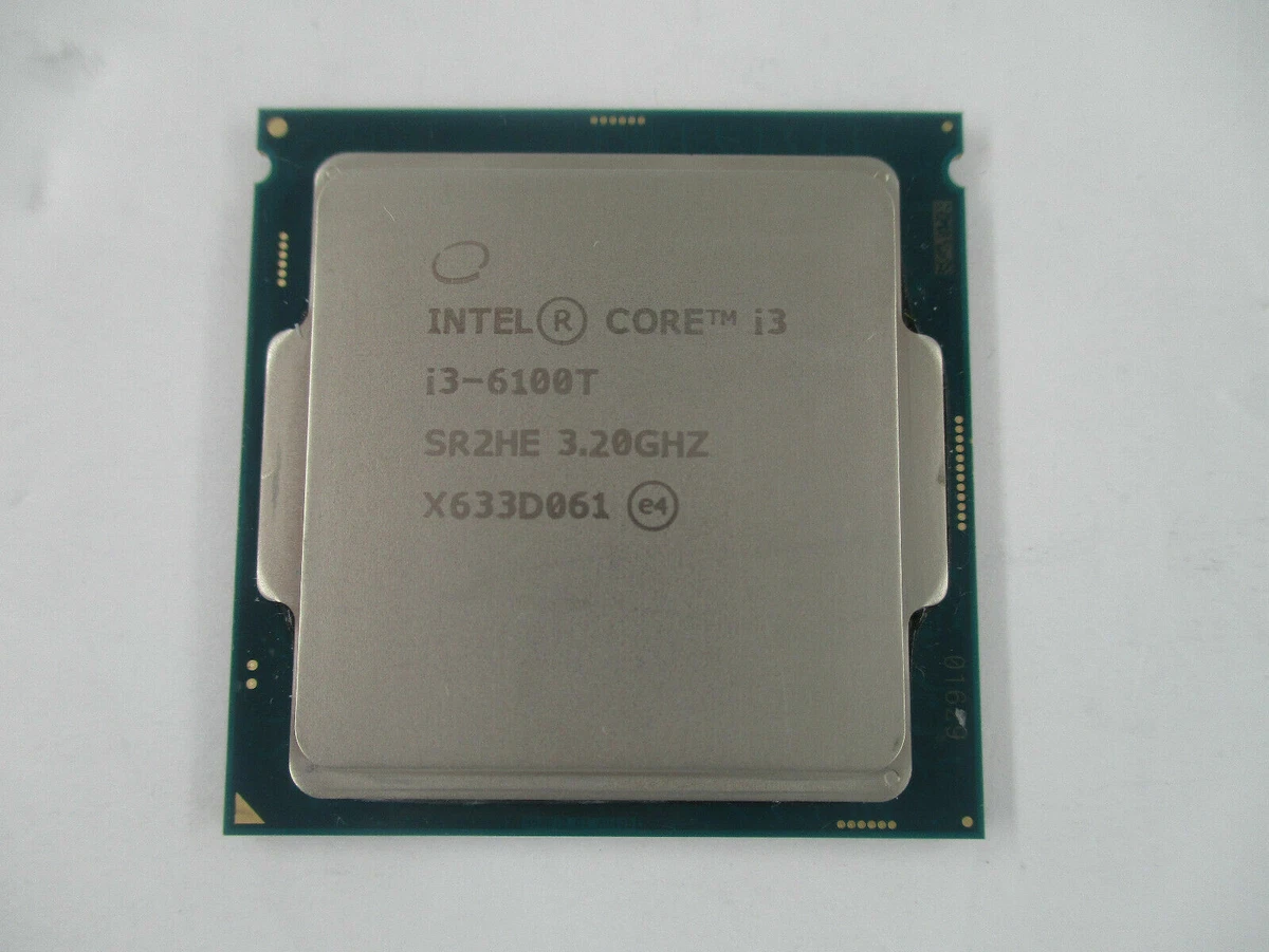 Intel Core i3-6100T Processor Model Computer Processors (CPUs) for