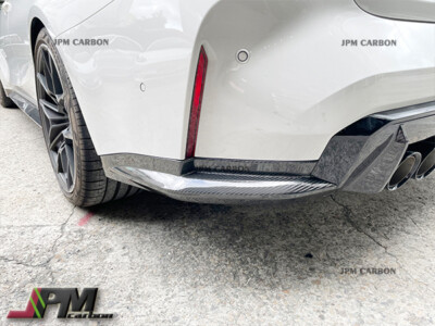 OE STYLE DRY CARBON REAR BUMPER SPLITTER LIP FOR 2020+ G80 M3 ONLY CF