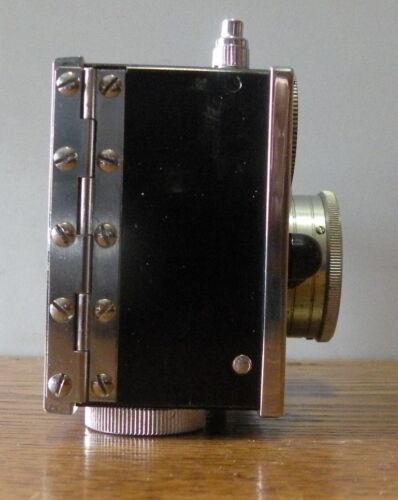 1949 Vintage Argus Coated Cintar C3 usado cámara telémetro estuche de cuero - Imagen 3 de 11