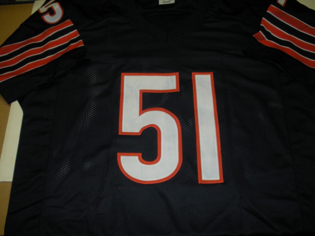 DICK BUTKUS CHICAGO BEARS HOF 79,MONSTERS OF THE MIDWAY JSA/COA