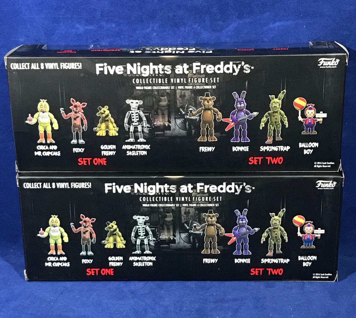 Funko Five Nights at Freddy's: Four Pack 2 Vinyl Figure Set for