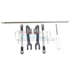 GPM Spring Steel Rear Sway Bar/Alum Sway Bar Arm/Stainles Stl Linkage Blck : UDR